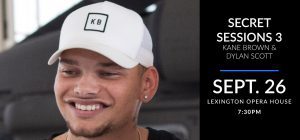 Kane Brown in 2018 - Kane Brown and Dylan Scott will perform on Sept. 26 at the Lexington Opera House for Secret Sessions #3