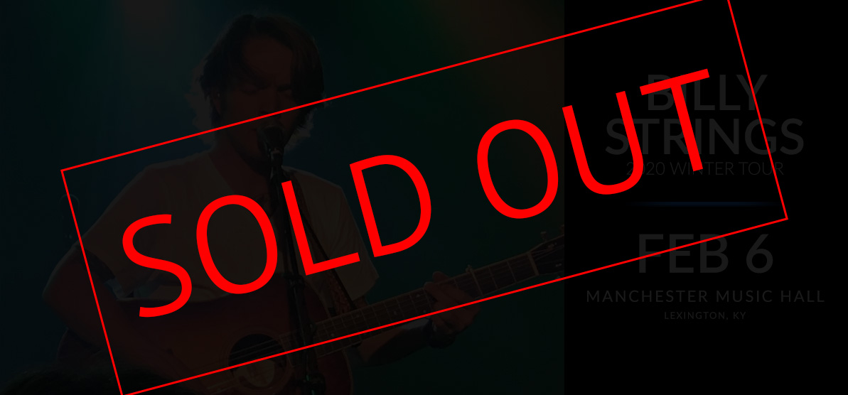 Billy Strings - SOLD OUT