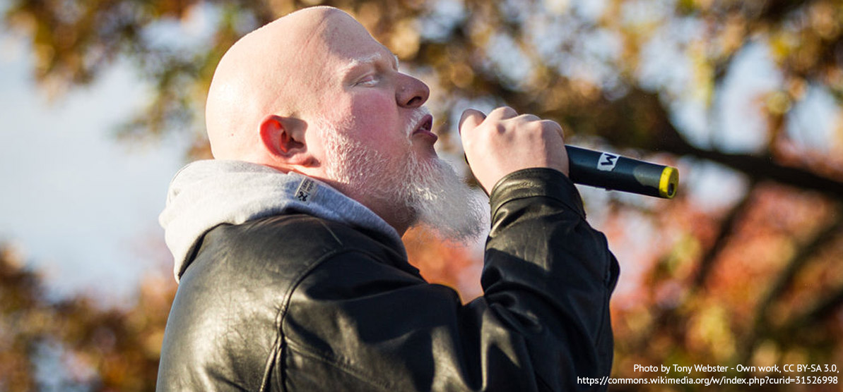Brother Ali performing live