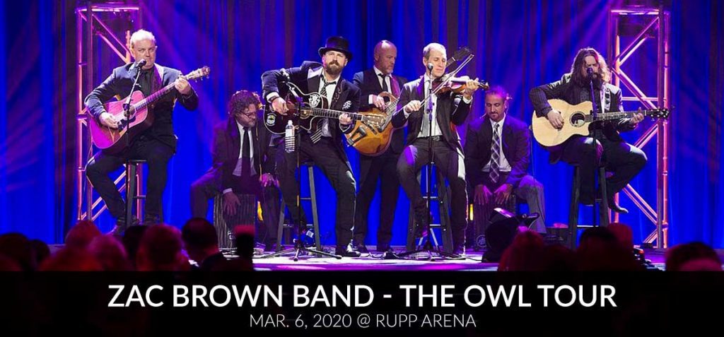 Zac Brown Band - The Owl Tour Mar. 6, 2020 @ Rupp Arena