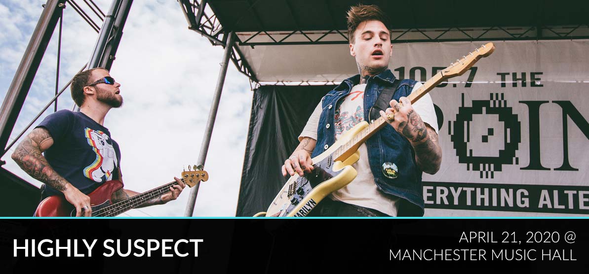 Highly Suspect performing live - Highly Suspect - April 21, 2020 @ Manchester Music Hall