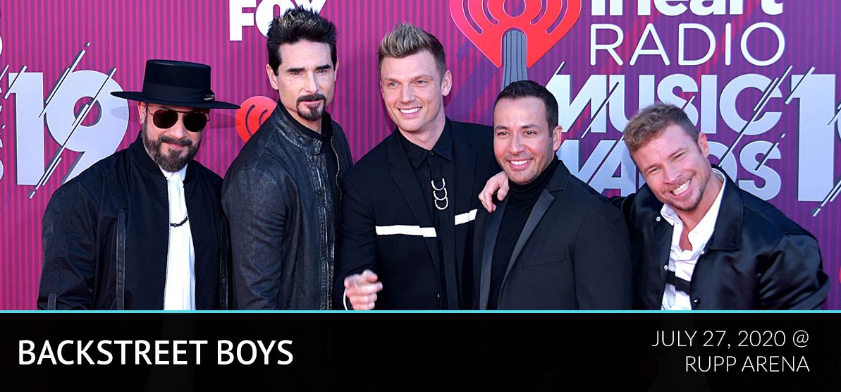 Backstreet Boys - July 27, 2020 @ Rupp Arena