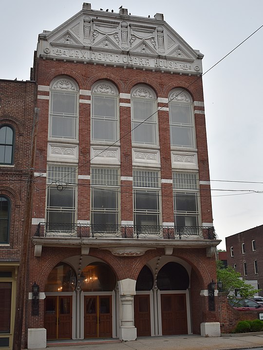 Front of the Lexington Opera House in Lexington, Ky. 